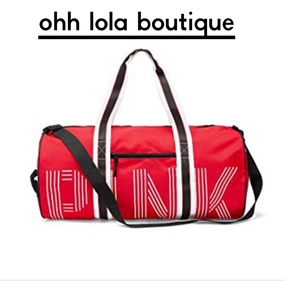 Pink Duffel bag